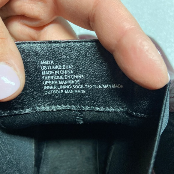 Just Fab Amiya Burgundy Booties - Picture 6 of 6